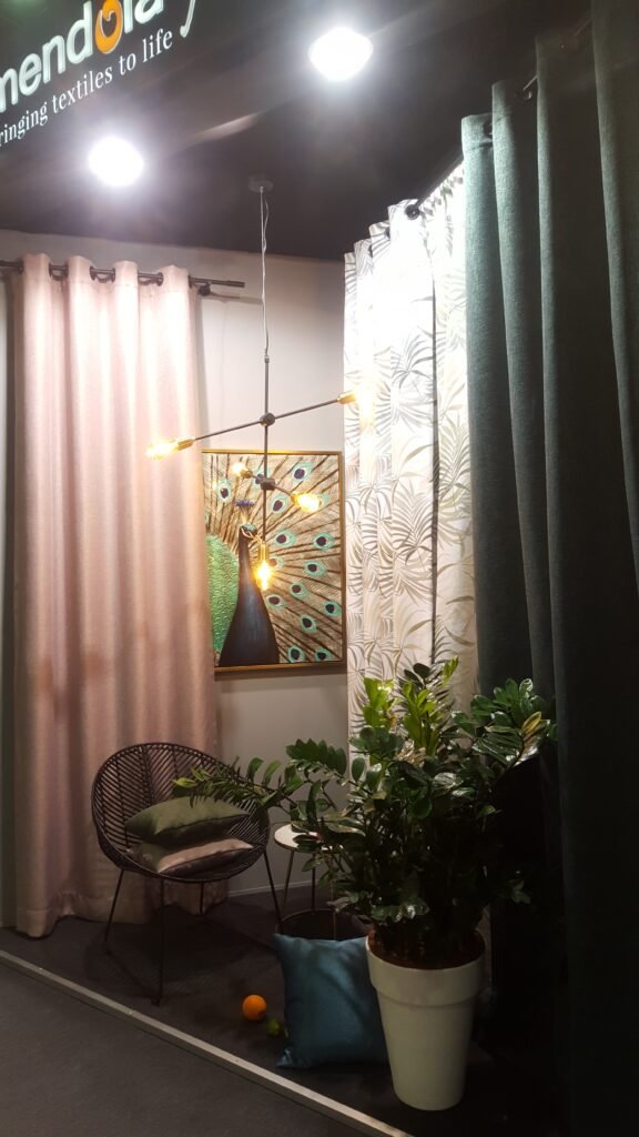 Naktinės užuolaidos iš parodos Heimtextile